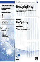 Thanksgiving Medley SATB choral sheet music cover